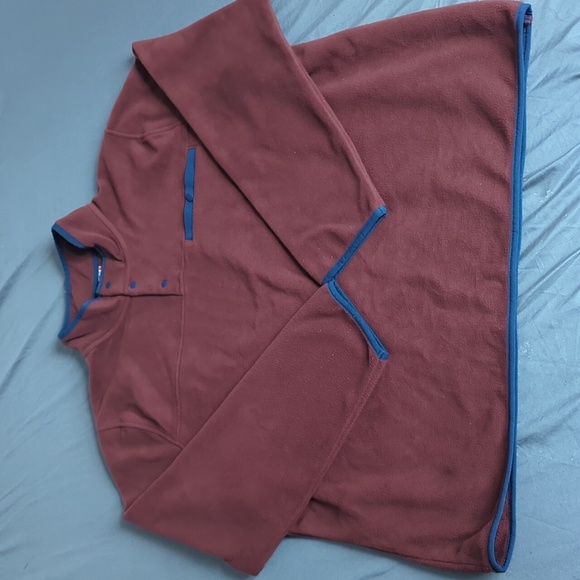 Other - 32 Degree Heat Mens 1/4 Snap Fleece Pullover XXL Brown Red